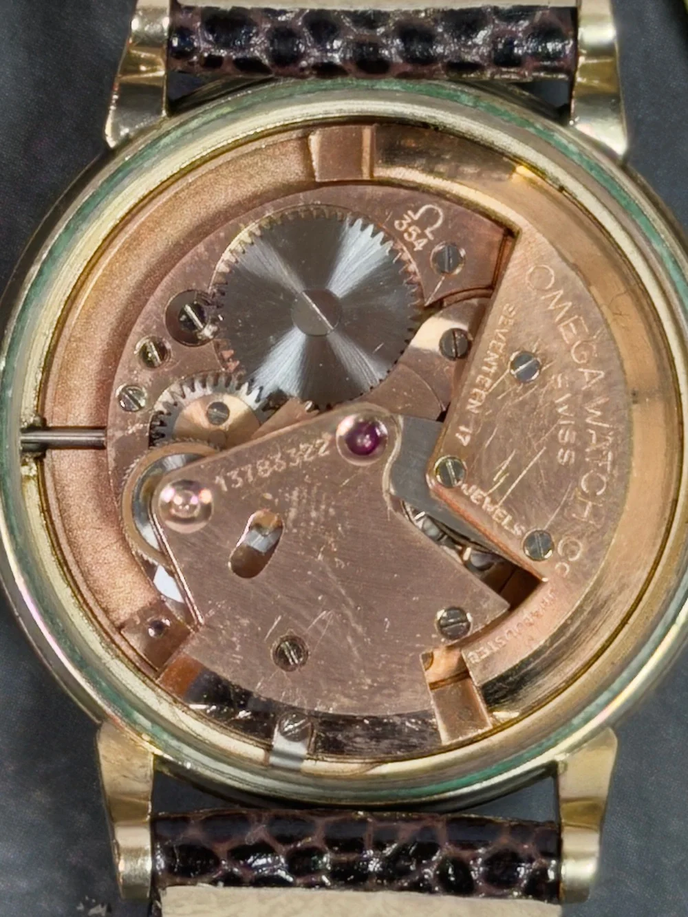 Vintage Omega Automatic Bumper Cal. 354 14K Gold Filled Dress Watch – Ref. 2627